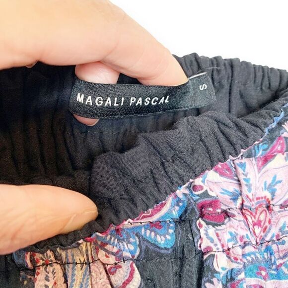 Magali Pascal Patricia Maxi A-line Skirt in Pristine Paisley Tiered Women’s Sz S - Picture 7 of 12